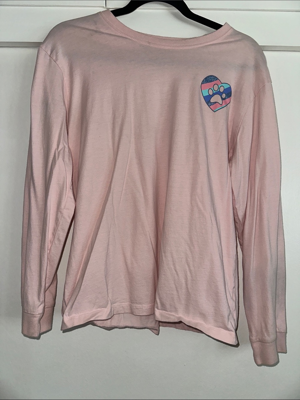 Pink long sleeve t shirt